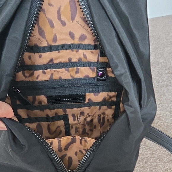 Aimee Kestenberg Black Nylon Backpack - Picture 5 of 7